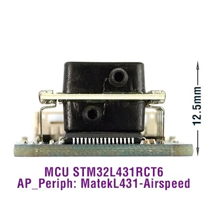 MATEK Mateksys DIGITAAL AIRSPEED SENSOR ASPD-DLVR met bevestigingsclip