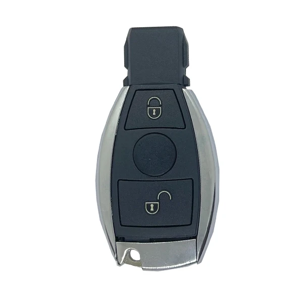Mercedes Benz 2 Button Insertable Remote Control Shell - Hu64 Profile Directe plug- installatie