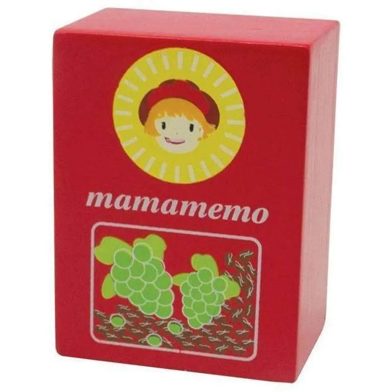Anti-slip MaMaMeMo Legemad i Træ - Rosinpakke
