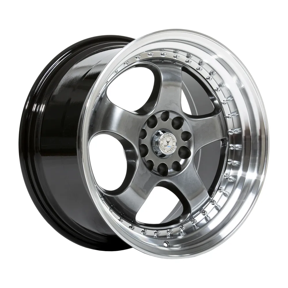 59°North D-002 18x9.5" 5x100/108 ET20, Hyper Ravenzwart