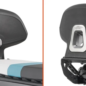 Netvormige KAPPA RESPALDO MOTO NEGRO BMW CE 02