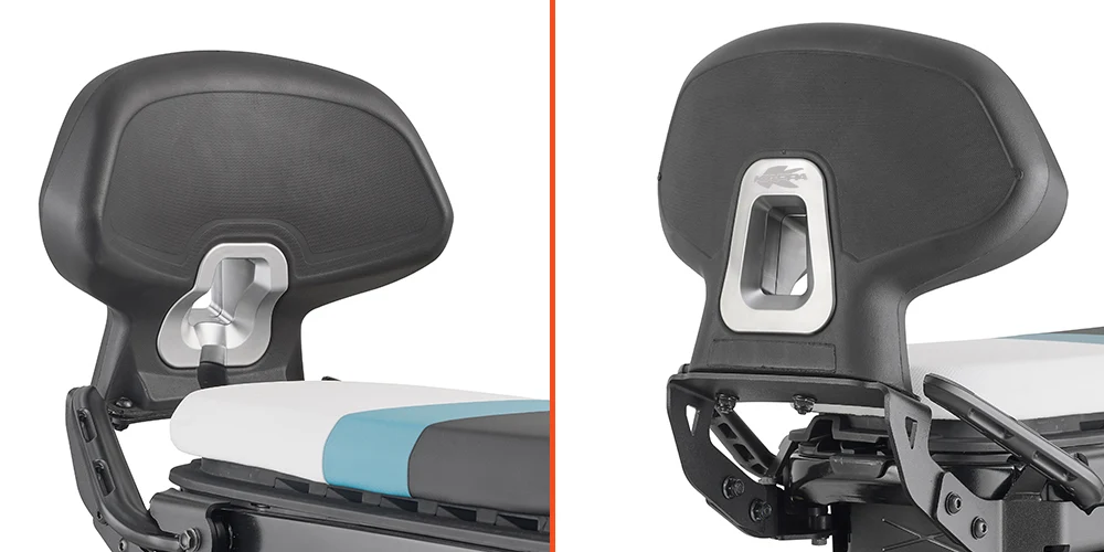 Netvormige KAPPA RESPALDO MOTO NEGRO BMW CE 02