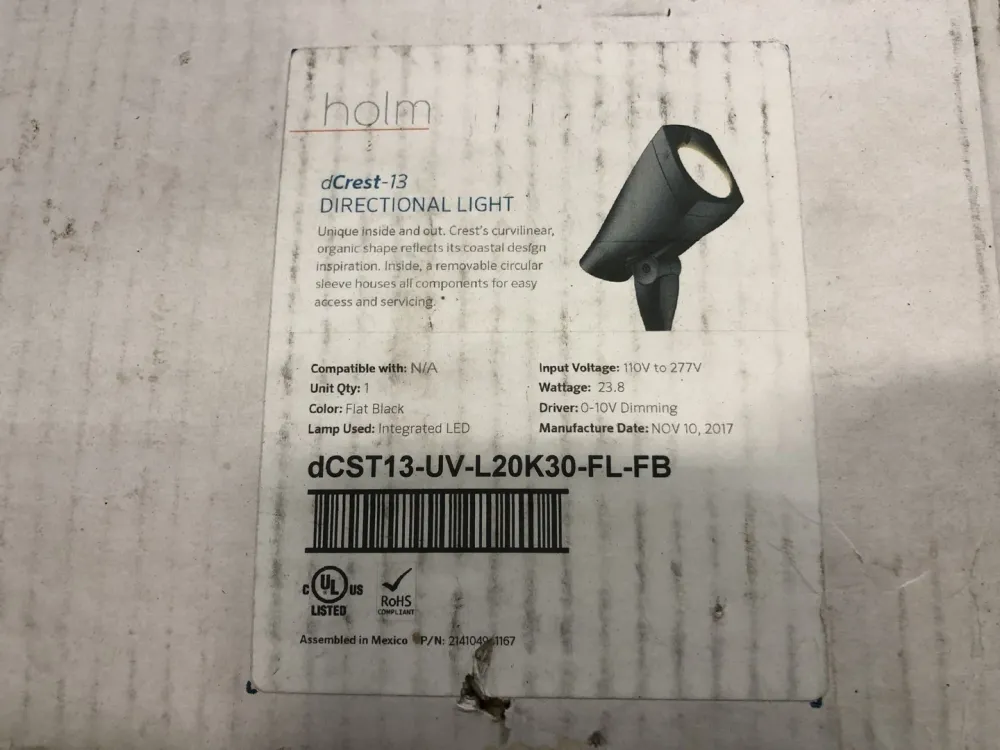 23.8 W Directional Light dCST13-UV-L20K30-FL-FB