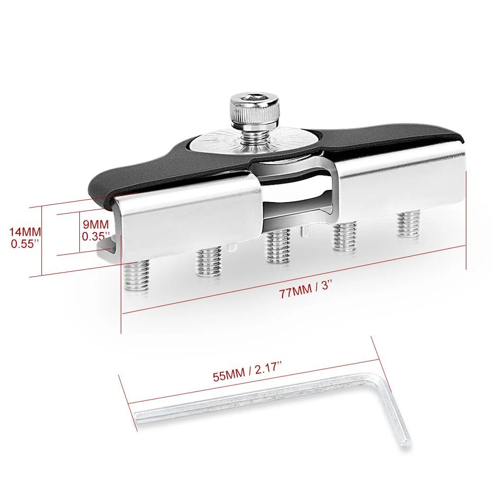 Professionele Kwaliteit Drill-free Clamp Hood Holders Breed inzetbaar Mounting Brackets (Set/2pcs)