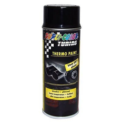 Pintura Anticalorica Para Motor Y Pinzas De Freno Color Negro Brillo