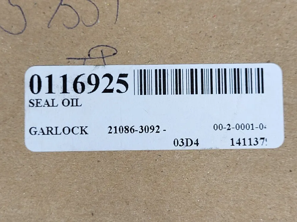 Oil Seal 21086-3092, 5.313"x6.375"x0.5", MILL-RIGHT-N