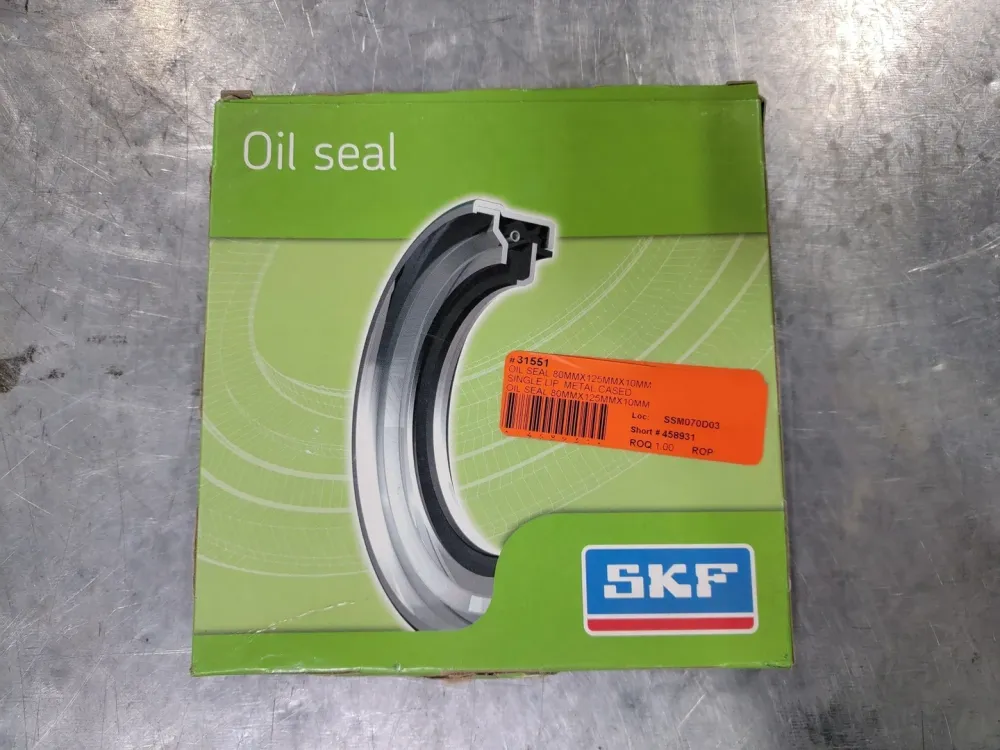Oil Seal No.31551, 80X125X10 CRW1 R