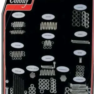 Smooth Lifter Base Screw Set Chrome Harley-Davidson