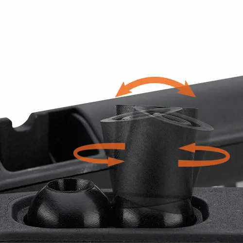 Custom ontwerp KAPPA MOTO PORTAPAQUETES VOORTREFFELIJK NEGRO KGR52 KGR46 KGR33