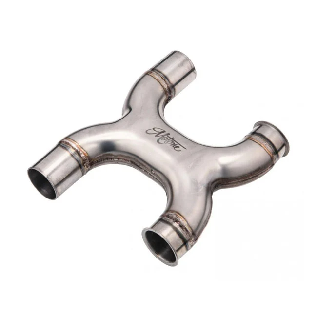 Motone, X-Pipe Lite Cat-Delete Exhaust System met geavanceerd luchtstroomontwerp