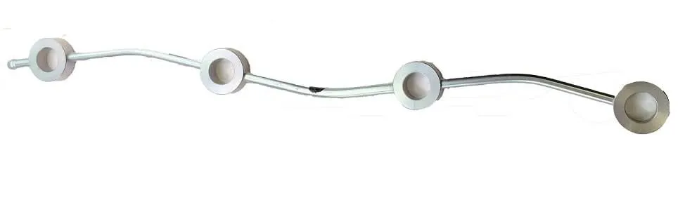 Perkins 104.19 Fuel Leak Off Pipe compatible met Ford EcoBoost