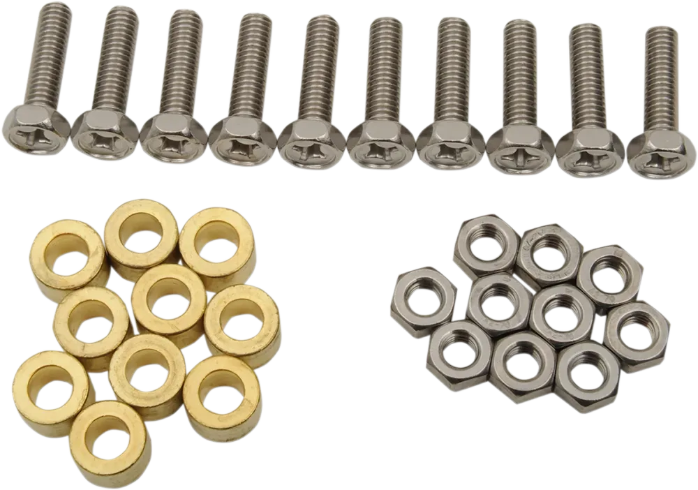 YUASA SPARE PARTS BOLT/NUT SET BATT 6X22SS