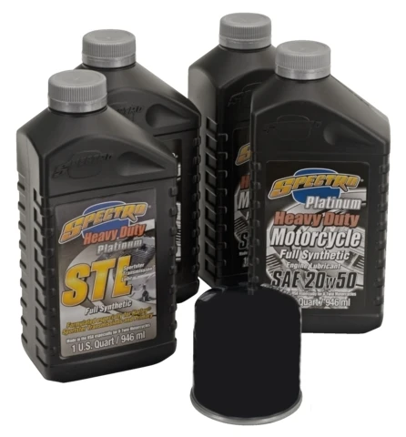 Kit Cambio Aceite Motor & Transmision Sintetico Para Harley-Davidson Sportster