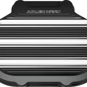10-Gauge Transmission Side Cover Zwart Anodized Harley-Davidson