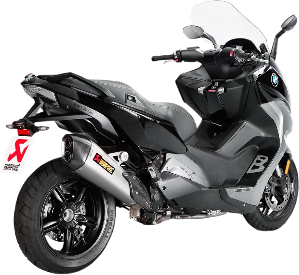 AKRAPOVIC SLIP-ON SCOOTER MUFFLERS MUFFLER TI/CF C650 SPT16