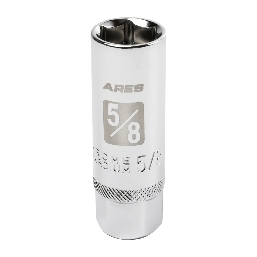 ARES 11020 - 5/8-inch 3/8-inch Drive Magnetic Spark Plug Socket