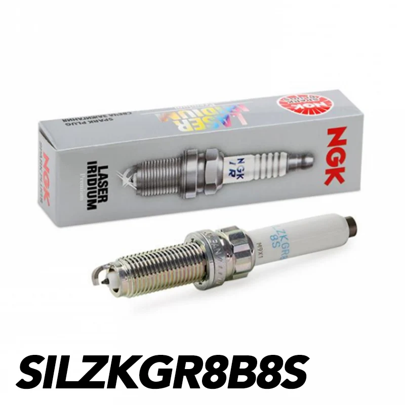 NGK Iridium Laser SILZKGR8B8S Spark Plug (Toyota Supra A90, BMW B58, Pocket F56)