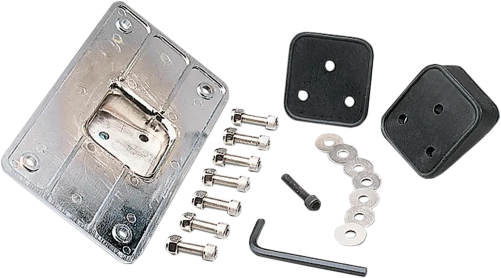 Soporte Matricula Inclinada Para Harley-Davidson Laydown License Plate Holder Gehard Staal