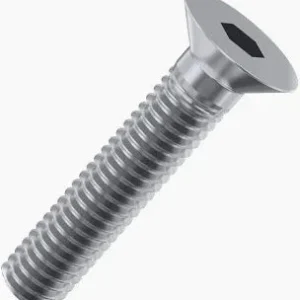 National Equipment 402109 Screw, Flat Head Socket Cap, M10 x 25, Adhesive Patch