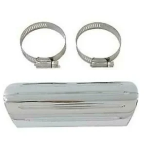 Exhaust Heat Shield Grooved Style Harley-Davidson voor off-road gebruik