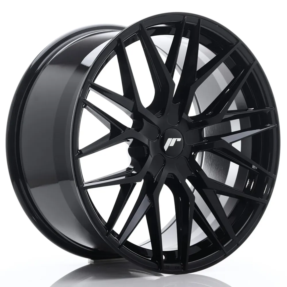 OEM-stijl Japan Racing JR-28 Extreme Concave 21x10.5" (5 hole aangepast PCD) ET0-55, Gloss Black