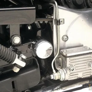 Swingarm Pivot Bolt Cover Verchroomd Harley-Davidson met anti-roest coating