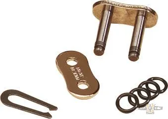 Nickel-Plated O-Ring Chain Master Link Harley-Davidson