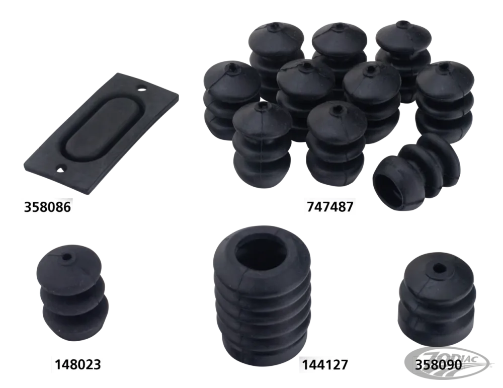 10pck rubber boot master cylinder Harley-Davidson