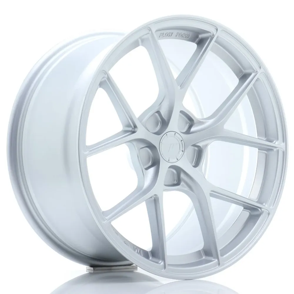 Japan Racing SL-01 Super Light 18x9.5" (5 hole op maat PCD) ET25-38, Silver