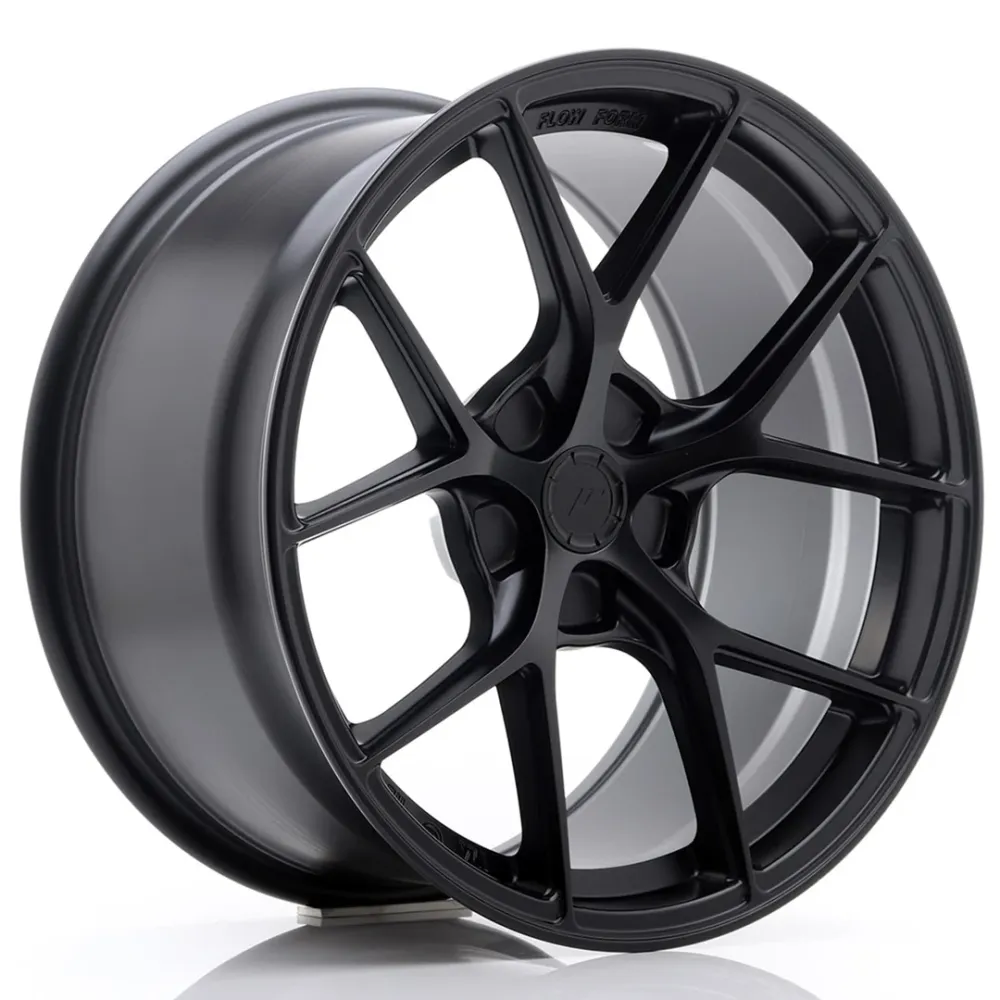 Japan Racing SL-01 Super Light 18x9.5" (5 hole aangepast PCD) ET25-38, Flat Black