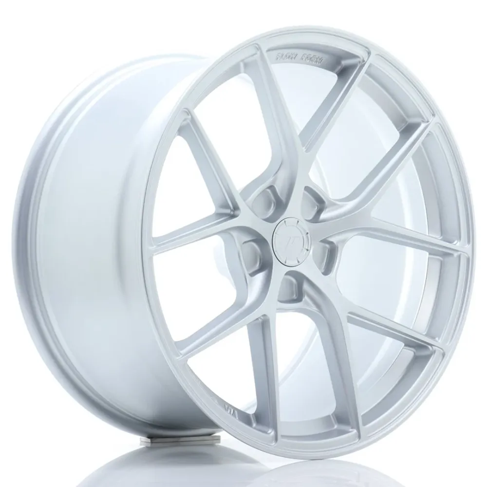 Japan Racing SL-01 Super Light 19x9" (5 hole op maat PCD) ET20-35, Machined Silver