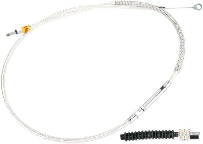 Platinum Series Clutch Cable Roestvrij Steel Clear Coated Chrome Look 70,8" Harley-Davidson
