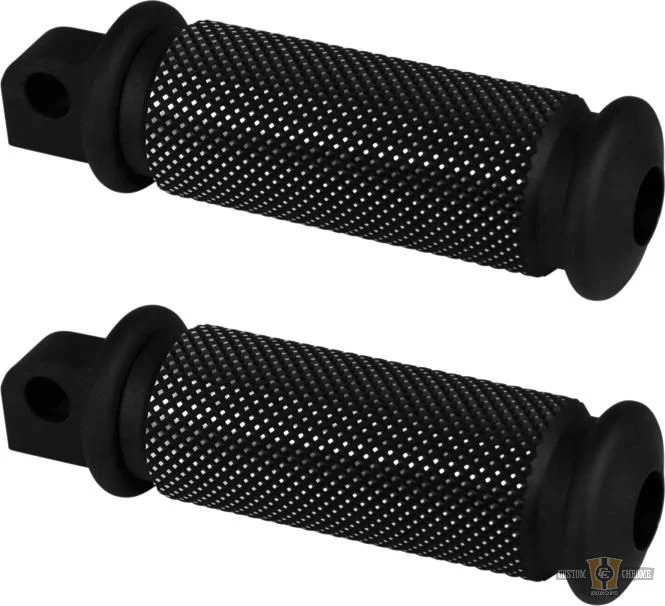 Base Elastisch Fußrasten-Set Black Cut Harley-Davidson