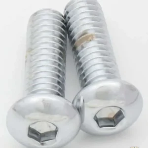 Buttonhead Allen Socket Bolt Pack Chroom Allen head 1/4"-28 UNF 5/8" Harley-Davidson