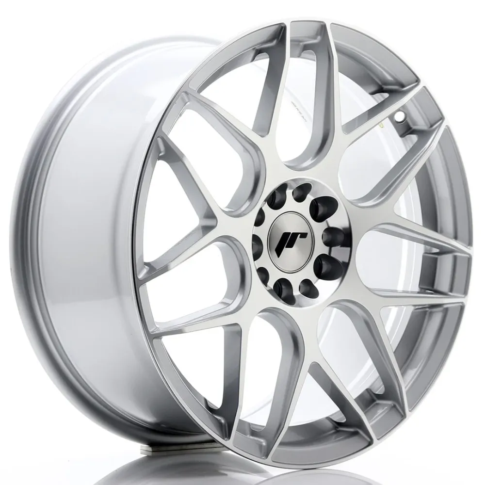 Japan Racing JR-18 18x8.5" 5x112/114.3 ET45, Machined Kwikzilver