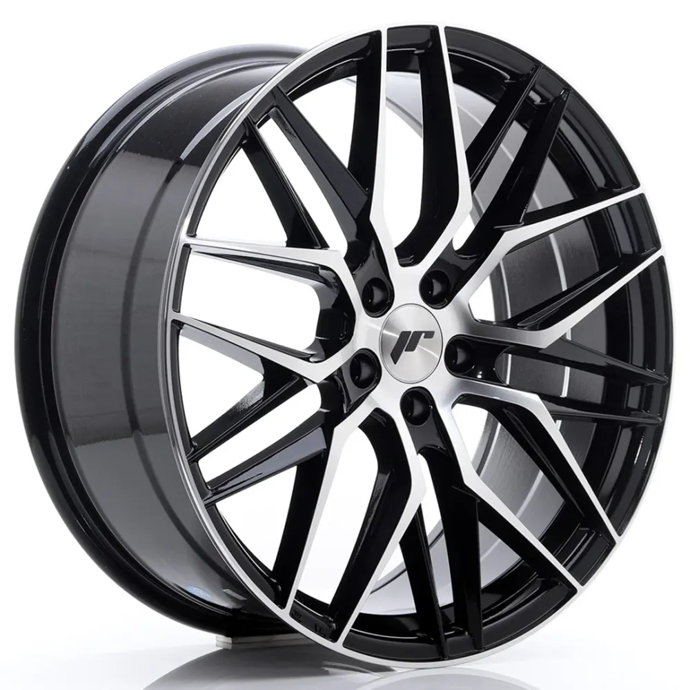 Japan Racing JR-28 20x8.5" 5x114.3 ET40, Gloss Ravenzwart Machined
