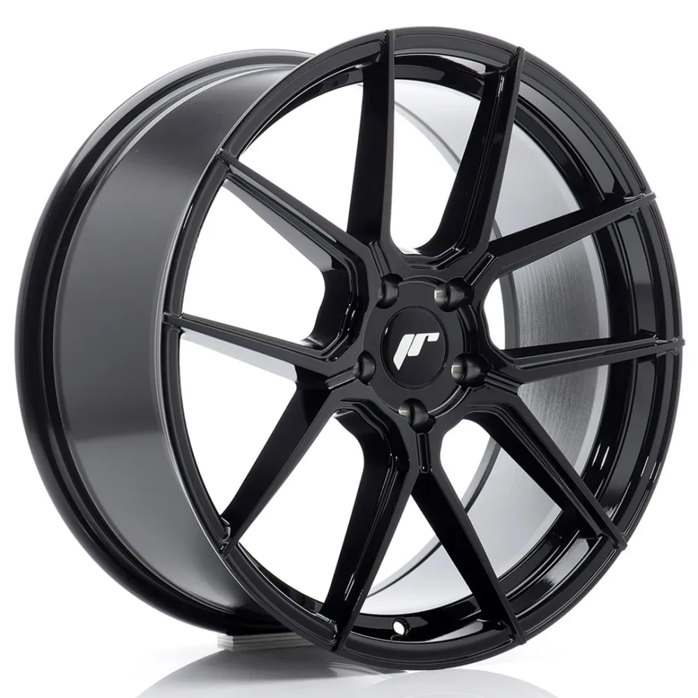 Japan Racing JR-30 19x8" 5x112 ET40, Gloss Ravenzwart