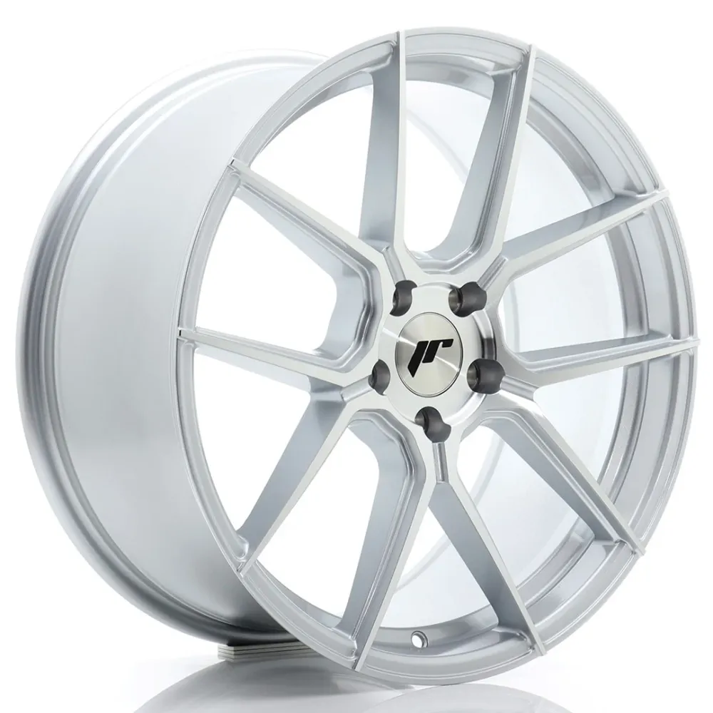 Japan Racing JR-30 19x8" 5x112 ET40, Machined Kwikzilver
