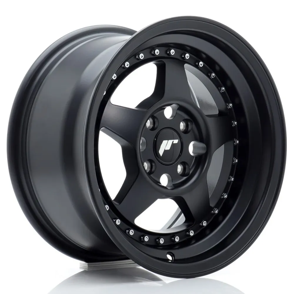 Japan Racing JR-6 15x8" 4x100 ET25, Flat Ravenzwart