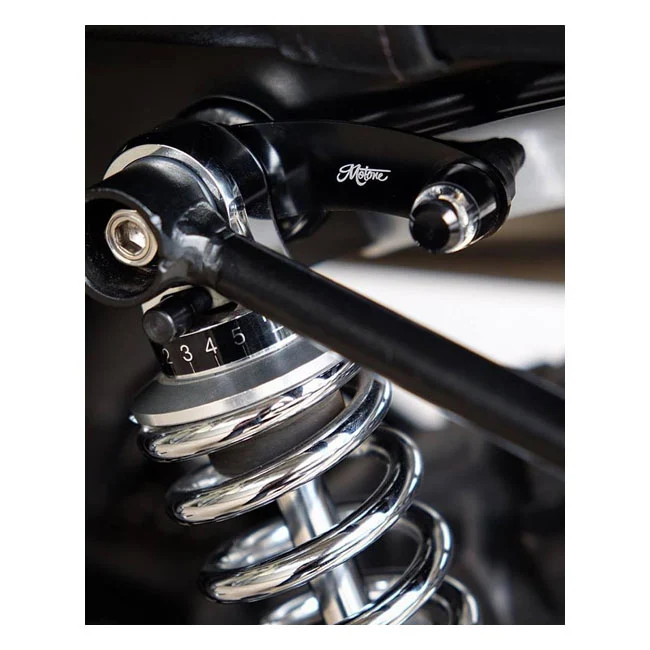 Motone, Turn Signal Brackets, Top Shock Mount. Koolzwart