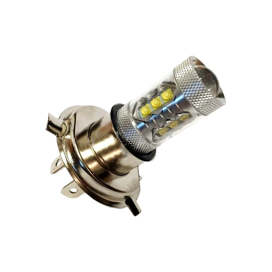 96-01 Polaris Sportsman 500 80W LED Super Melkwit Headlight Bulb