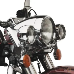 Frenched Headlight Trim Ring Chroom Harley-Davidson
