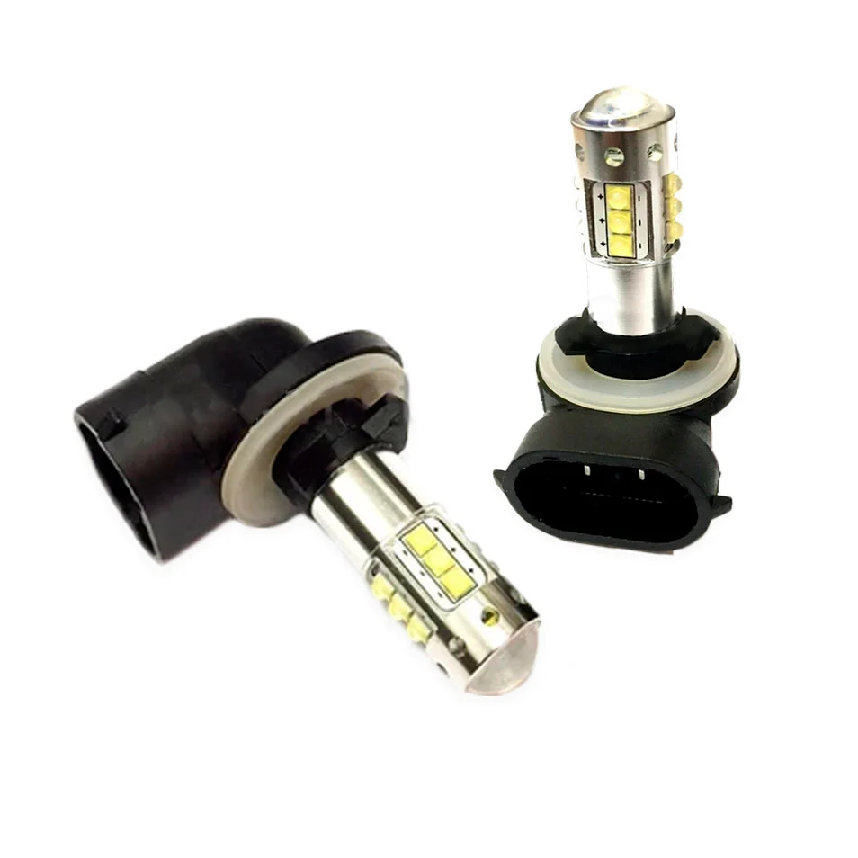 Polaris Sportsman/Ranger 80W Watt LEDs Super Ivoor Headlights Bulbs Lamps 2 pack