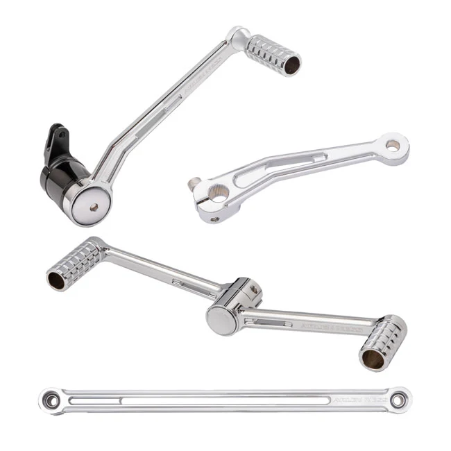 Arlen Ness, Kit De Control De Pie De Talón/Punta Speedliner. Cromo Para Harley Davison FLT/Touring