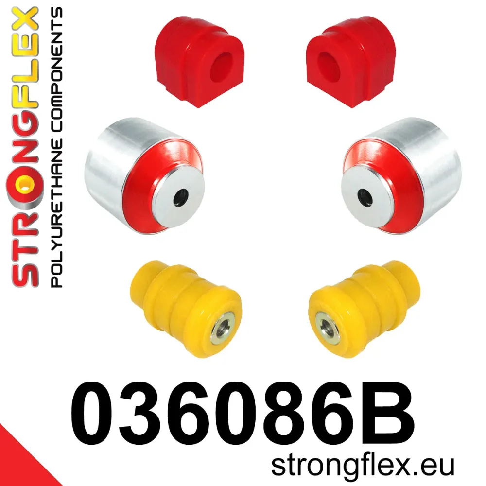 Front suspension bush kit - BMW > Serie 1 > I E81 / E82 / E87 / E88 > E81 / E82 / E87 / E88 |BMW > Serie 3 > V E90 / E91 /...