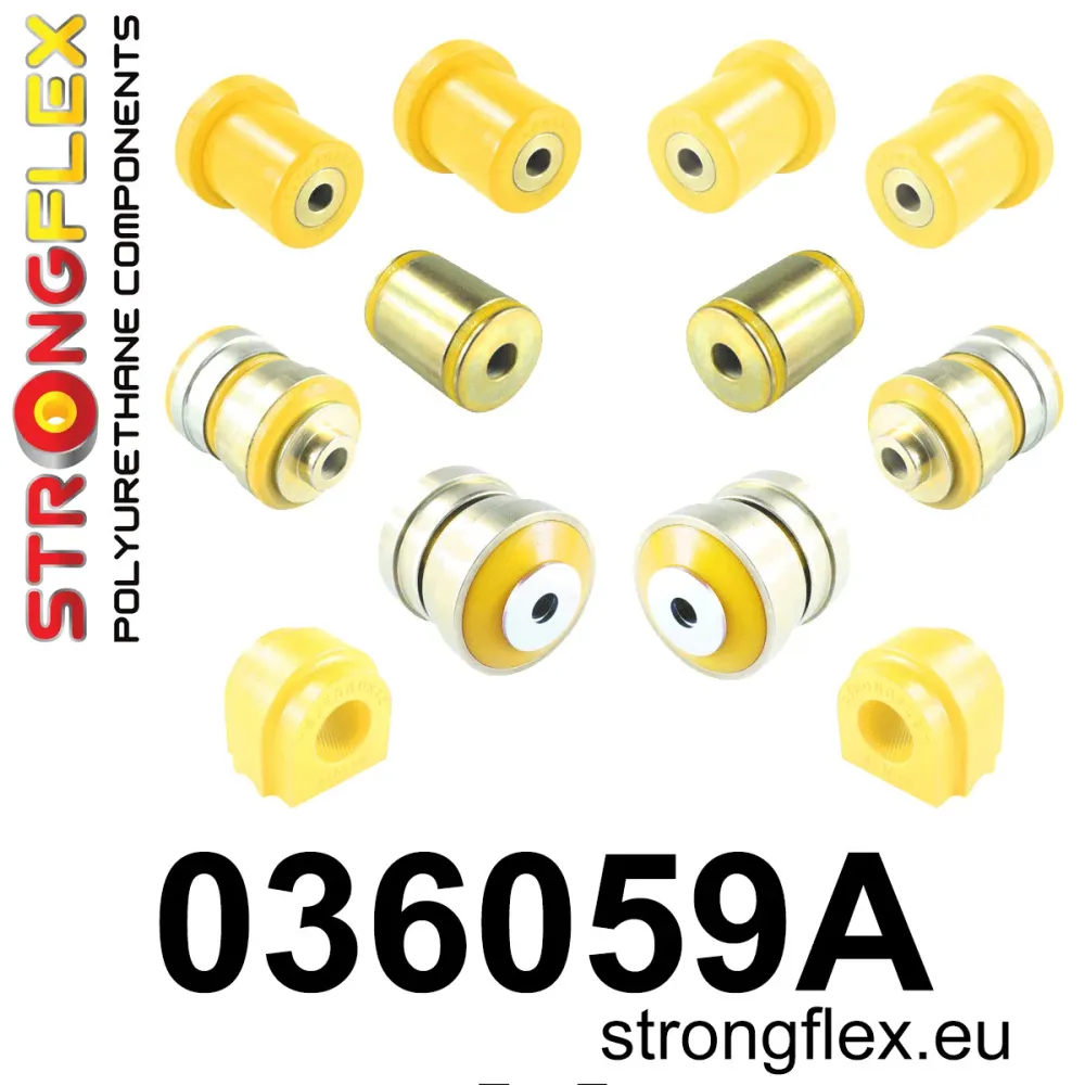 Front suspension bush kit SPORT - BMW > Serie 5 > VI F10 / F11 / F07 > F10 Sedan xDrive|BMW > Serie 5 > VI F10 / F11 / F07...