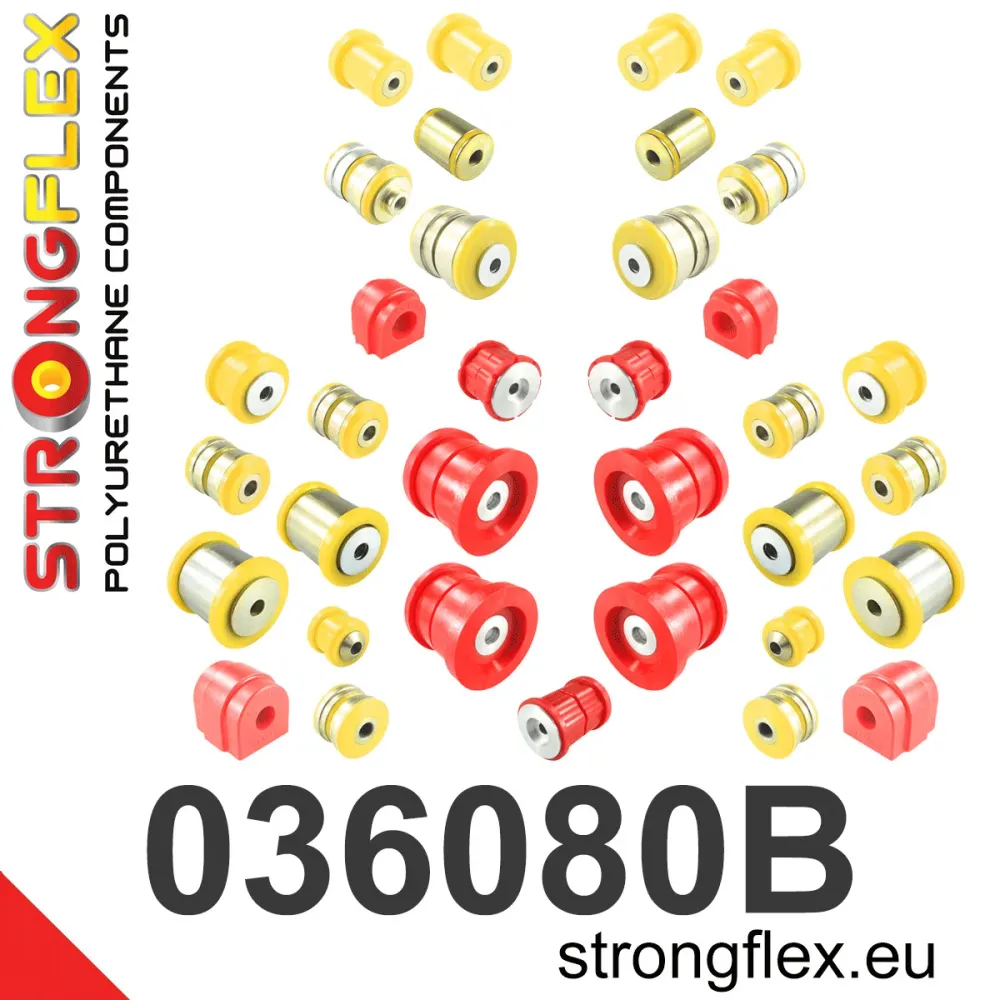 Full suspension polyurethane bush kit - BMW > Serie 5 > VI F10 / F11 / F07 > F07 5 GT xDrive