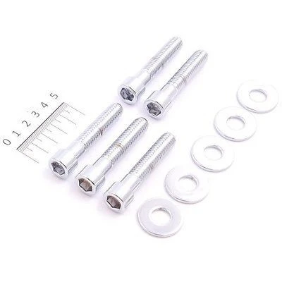 Kit Tornillos De Polea Para Harley-Davidson® Chroom Sprocket Hardware
