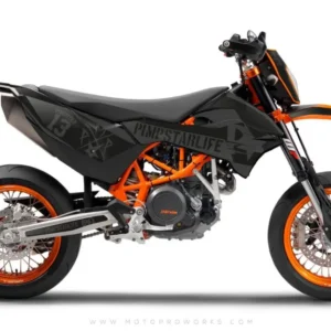 KTM GRAPHICS - Pimpstarlife "BATTLESCAR" (dark)
