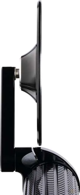 mo.view street Bar End Mirror Ebbenhout, Anodized Harley-Davidson